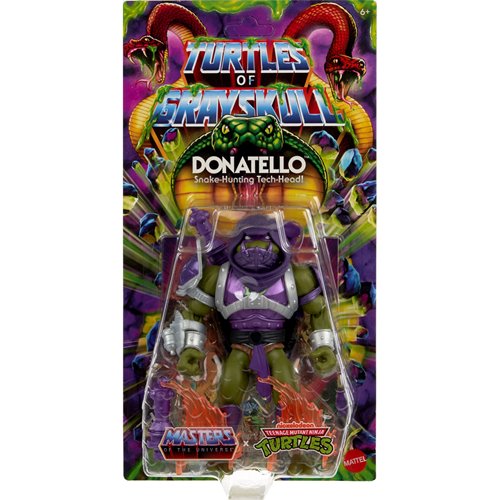 Masters of the Universe Origins Turtles of Grayskull Wave 5 Donatello Action Figure