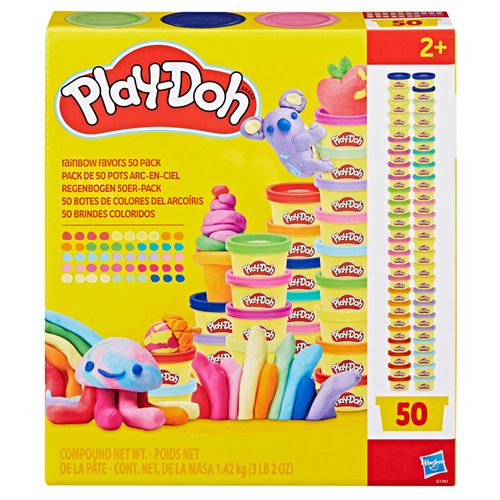 Play-Doh 50 Pack Rainbow Favors