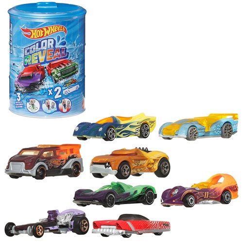 Hot Wheels Color Reveal Vehicle 2-Pack 2025 Mix 2 Case of 4