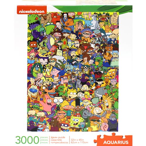 Nickelodeon 90's 3,000-Piece Puzzle