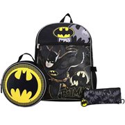 DC Comics Batman Backpack 5-Piece Set