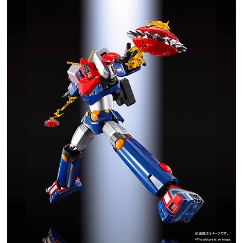 Super Electromagnetic Robot Combattler V F.A. GX-90 Combattler V Soul of Chogokin Action Figure