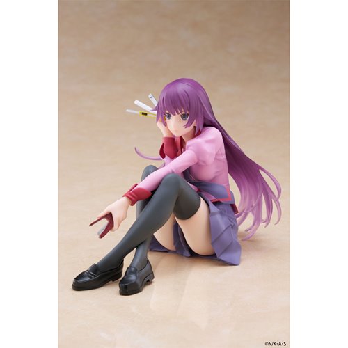 Monogatari Hitagi Senjougahara Desktop Cute Statue