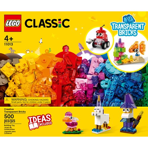 LEGO 11013 Creative Transparent Bricks