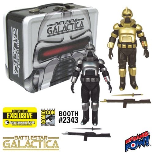 Battlestar Galactica Cylons w/Tin Tote - SDCC Exclusive