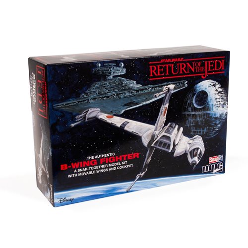 Star Wars: Return of the Jedi B-Wing Fighter 1:144 Scale Model Kit