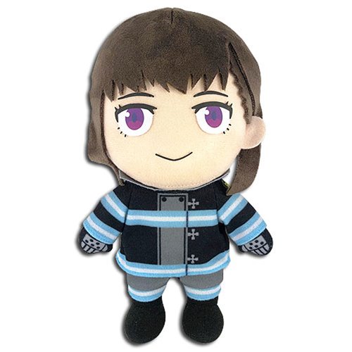 Fire Force Maki Fireman Uniform 8-Inch Plush