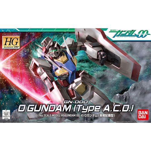 Mobile Suit Gundam 00 O Gundam Type A.C.D. High Grade 1:144 Scale Model Kit