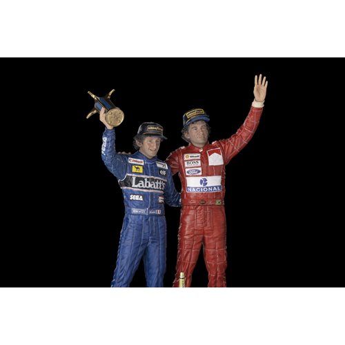 F1 Ayrton Senna The Last Podium Deluxe Art 1:10 Scale Statue