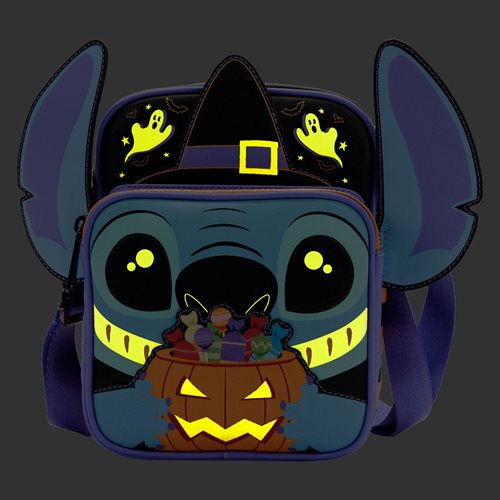 Lilo and Stitch Halloween Stitch Cosplay Glow-in-the-Dark Passport Purse