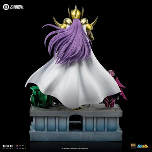 Saint Seiya Aries Mu Deluxe 1:10 Art Scale Limited Edition Statue