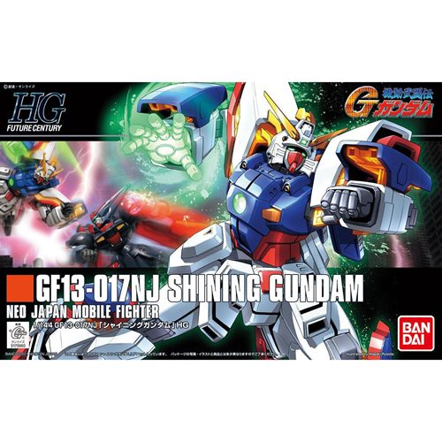 Mobile Fighter G Gundam Shining Gundam High Grade 1:144 Scale Model Kit