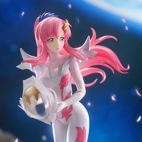 Mobile Suit Gundam SEED Freedom Lacus Clyne Pilot Suit Version Glitter & Glamours Statue