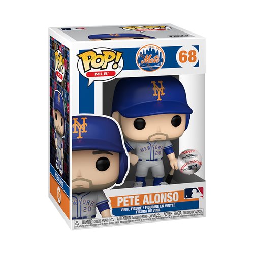 MLB Mets Pete Alonso (Road Uniform) Pop! Vinyl Figure