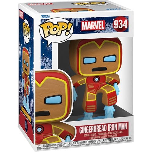 Marvel Holiday Gingerbread Iron Man Pop! Vinyl Figure