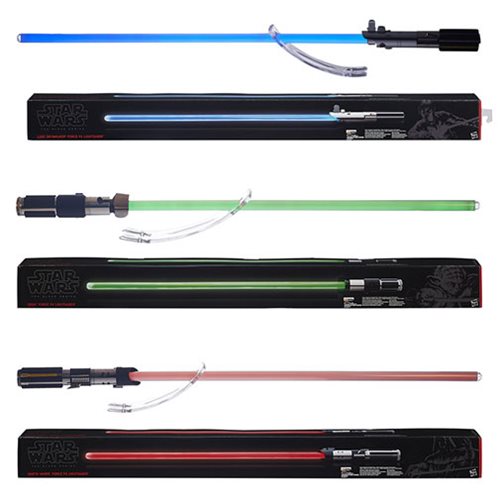 Star Wars: The Force Awakens The Black Series Force FX Deluxe Lightsabers Wave 2 Revision 1