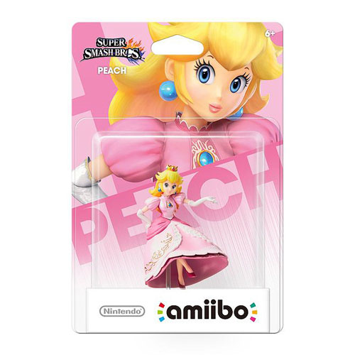 Nintendo Amiibo Peach Wii U Mini-Figure