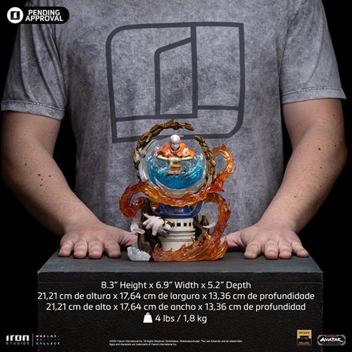Avatar: The Last Airbender Aang Deluxe 1:10 Art Scale Limited Edition Statue