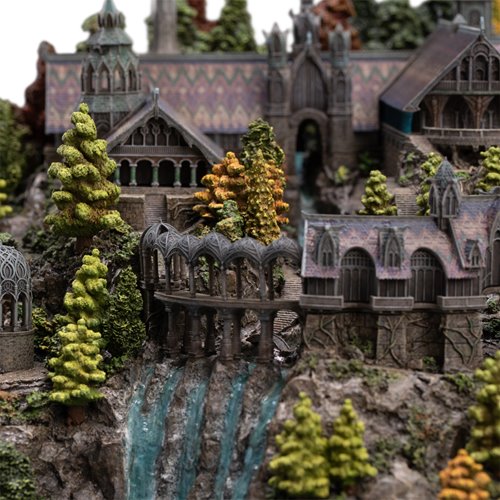 The Lord of the Rings Trilogy Rivendell Environment Statue