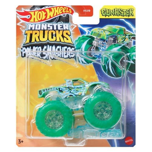 Hot Wheels Monster Trucks Power Smashers 2024 Mix 1 Vehicle Case of 6