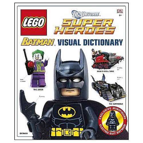 Batman Visual Dictionary with LEGO Minifigure