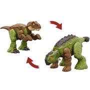 Jurassic World Fierce Changers Double Danger Tyrannosaurus Rex and Ankylosaurus Version 1 Action Figure