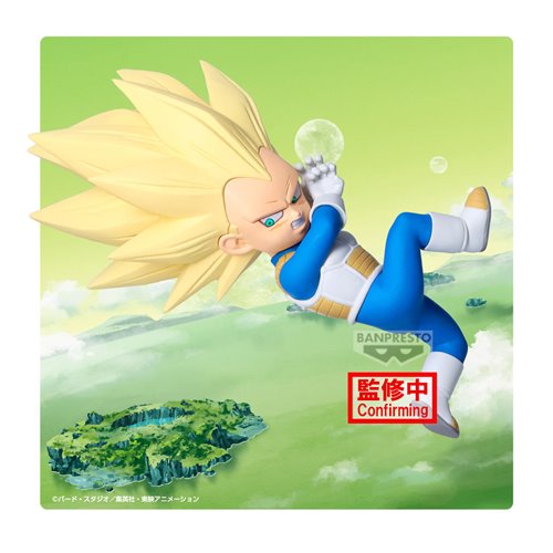 Dragon Ball Daima Super Saiyan 3 Vegeta Mini-Figure with Panel