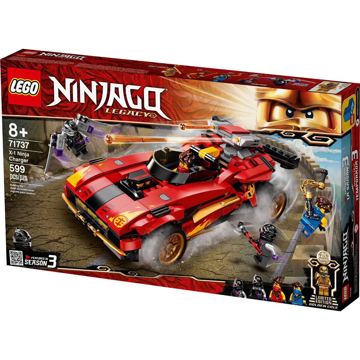 LEGO 71737 Ninjago X-1 Ninja Charger - Entertainment