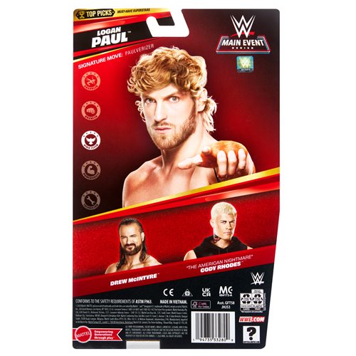 WWE Top Picks Main Event Series 2026 Wave 4 Action Figure Case of 8