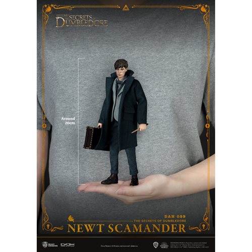 Fantastic Beasts: The Secrets of Dumbledore Newt Scamander DAH-059 8-Ction Action Figure