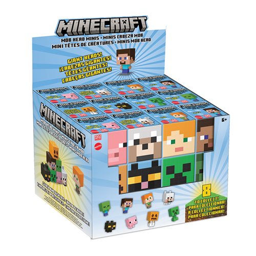 Minecraft Mob Head Minis Action Figure Case of 36
