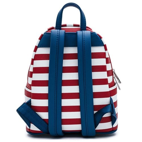 Loungefly Americana Quilted Mini-Backpack