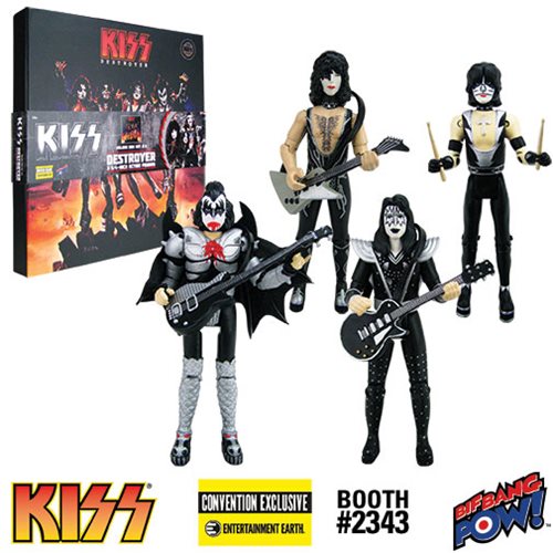 KISS Destroyer 3 3/4-Inch Action Figure Deluxe Box Set - Convention Exclusive