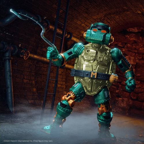 Teenage Mutant Ninja Turtles Ultimates Warrior Metalhead Michelangelo 7-Inch Action Figure