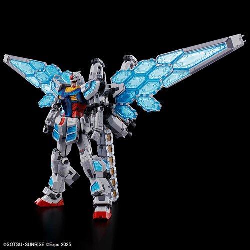 Gundam: Next Universal Century RX-78F00/E Gundam EX-001 G.L.R.S.S. Feather Unit Entry Grade 1:144 Sc