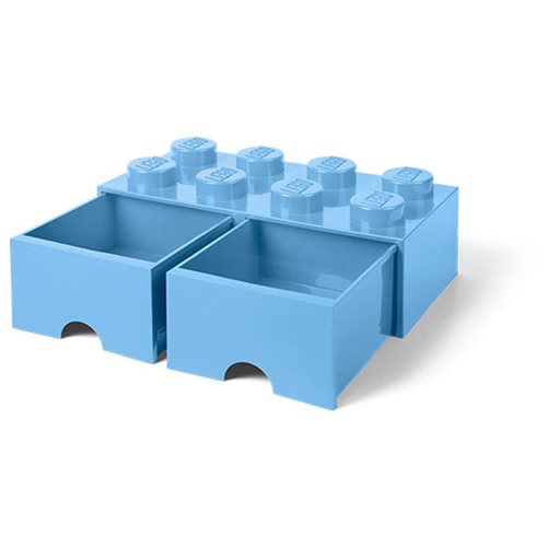 LEGO Light-Blue Brick Drawer 8