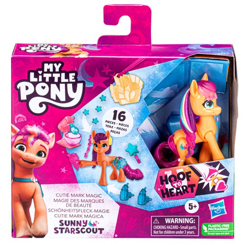 My Little Pony: Make Your Mark Toy Cutie Mark Magic Sunny Starscout Mini-Figure
