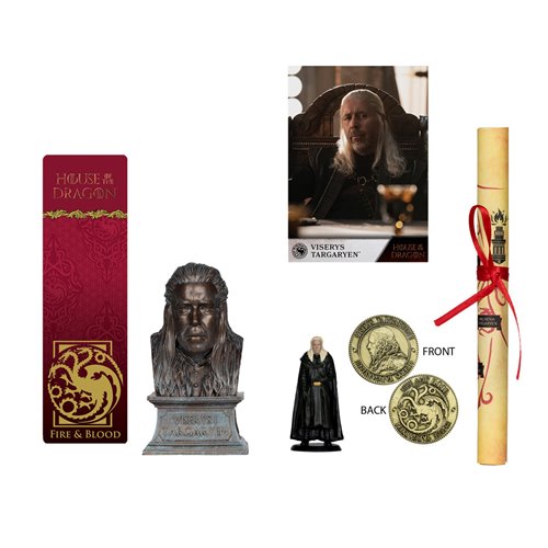 House of the Dragon Game of Thrones Viserys Targaryen Collector Box