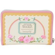 Star Wars Floral Rebel Symbol Zip-Around Wallet