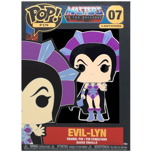 Masters of the Universe Evil-Lyn Large Enamel Pop! Pin