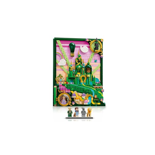 LEGO 75685 Wicked Emerald City Wall Art