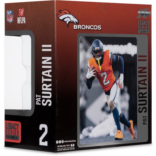 NFL SportsPicks Denver Broncos Patrick Surtain II 7-Inch Posed Figure