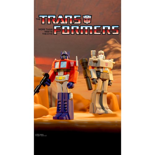 Transformers The Ark ReAction Figure Playset with Optimus Prime and Megatron ReAction Figures