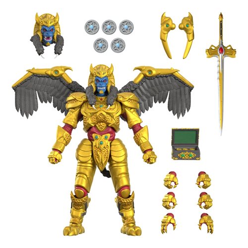 Power Rangers Ultimates Goldar 7-Inch Scale Action Figure