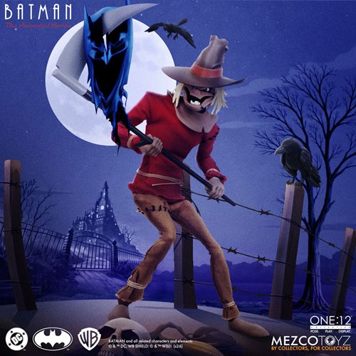 Batman: The Animated Series Scarecrow One 12 Collective Action Figure