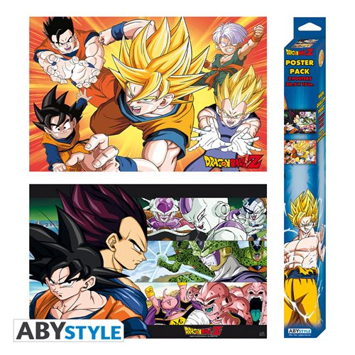 Dragon Ball Z Fight for Survival Poster Set 2