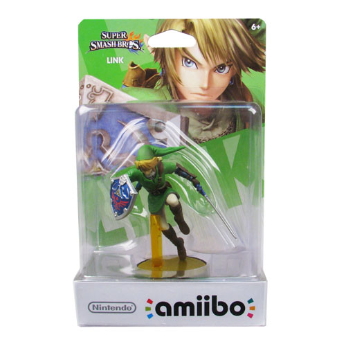 Nintendo Amiibo Zelda Link Wii U Mini-Figure