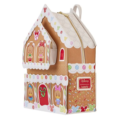 Mickey Mouse and Friends Gingerbread Holiday House Mini-Backpack