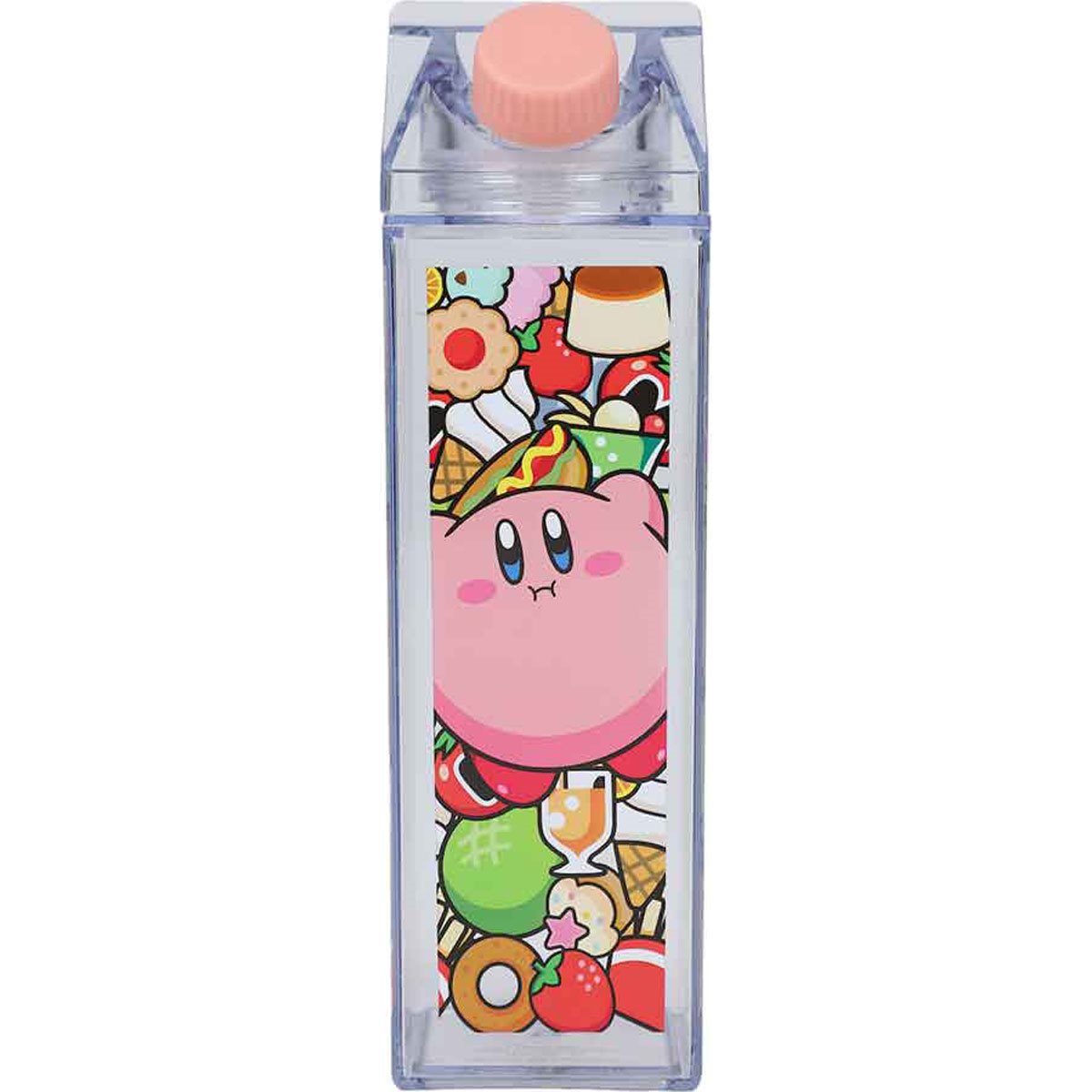 Kirby Junk Food Milk Carton 17 oz. Water Bottle