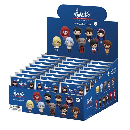 Tower of God 3D Foam Bag Clip Random 6-Pack